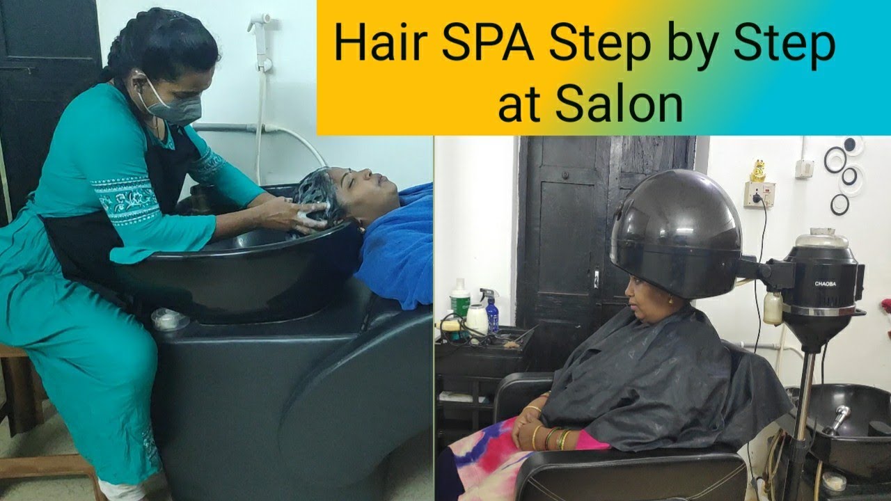 HAIR SPA , How to do HAIR SPA Step by Step in Telugu YouTube