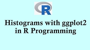 R programming | R graphic ggplot2 Histograms