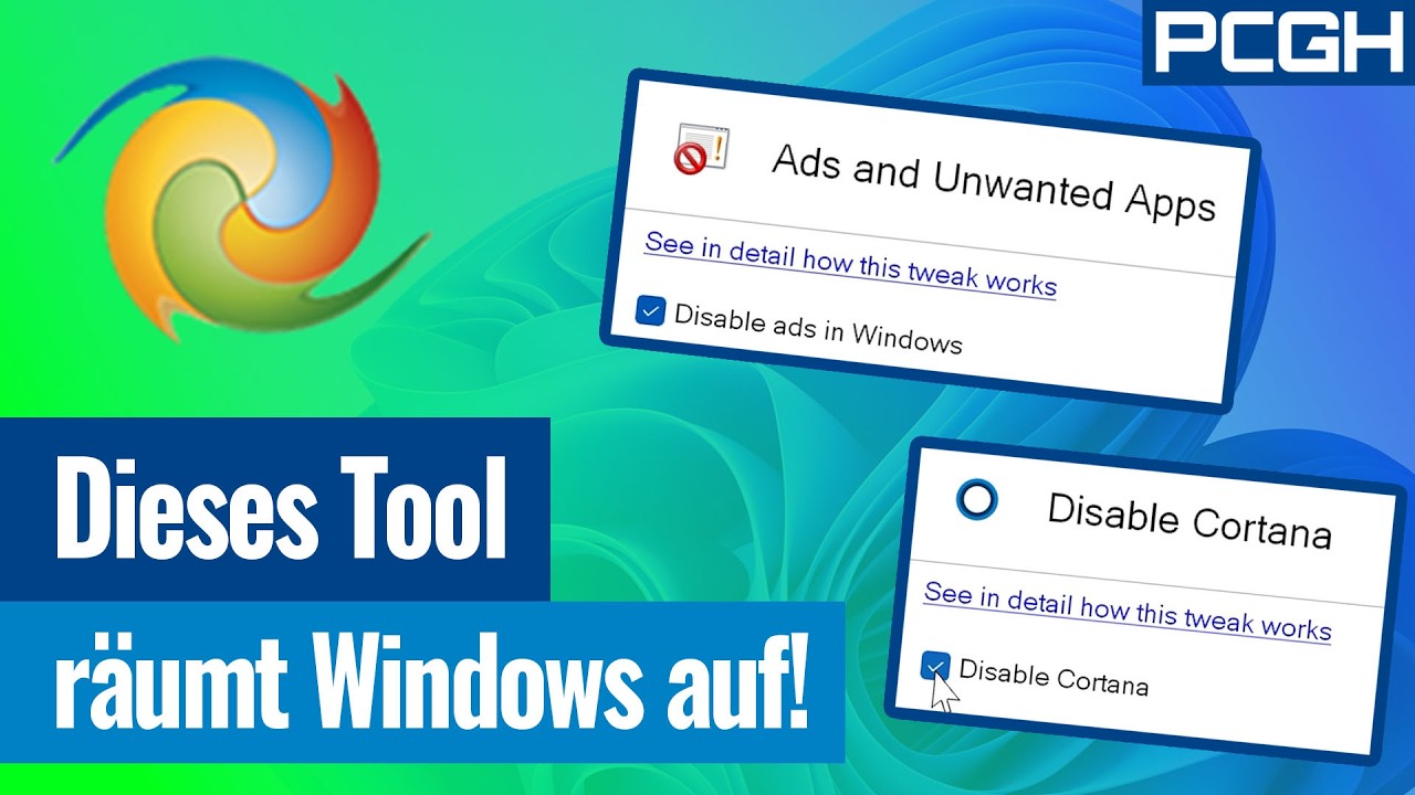 Weg mit Copilot, Werbung & Co. - mit diesem kostenlosen Tool räumst du Windows 11 auf!