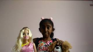 Fureal friends dog , 28 inches tall Barbie , and my Barbie dolls screenshot 2