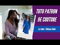 Tuto patron couture le robe  blouse soho