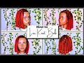 How to do a Loc Knot Bob | Trending Loc Styles for Women | Dreadlock Styles