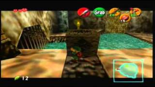 Zelda Ocarina of Time [GC] Walkthrough 100 % Part 3 - Deku Tree