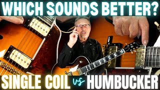 Guitar Pickup Comparison | Single Coil vs. Humbucker in a Gibson L4 Archtop | Which Sounds Better?