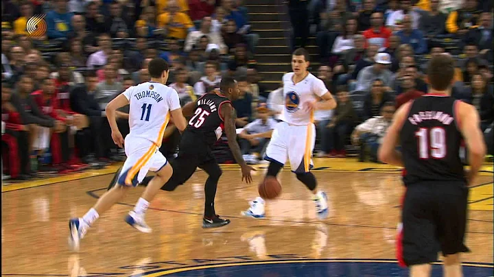 Kent Bazemore's Vicious Swat on Mo Williams