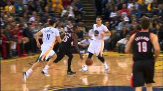 Kent Bazemore's Vicious Swat on Mo Williams