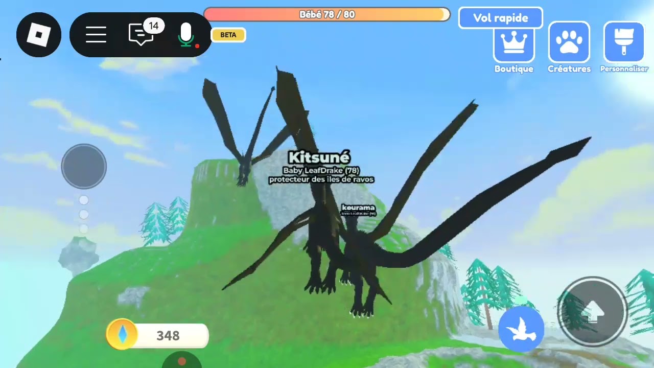 roblox rp île de ravos avec derek (un abo) et kourama