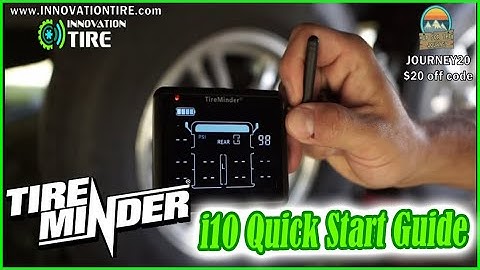 Tire Minder i10 Quick Set-up Tutorial