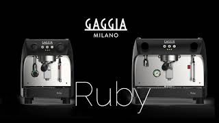 Gaggia Ruby- Quick intro
