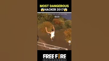 Most Dangerous Hacker 2017😱 | -Garena Free Fire #freefire #shorts