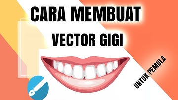 cara membuat vector gigi infinite design