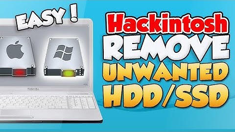 Hackintosh: Remove Unwanted Drives in Clover Bootloader [Easy]