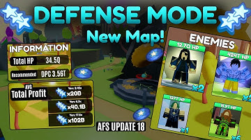 NEW DEFENSE MODE HP WAVE 10 Anime Fighters Simulator Update 18