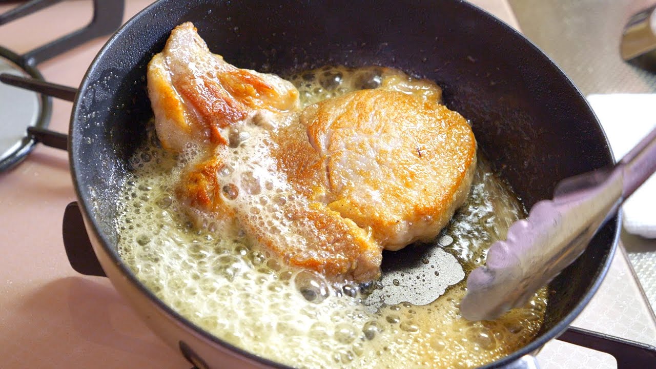 大洪水ポークステーキの焼き方講座
