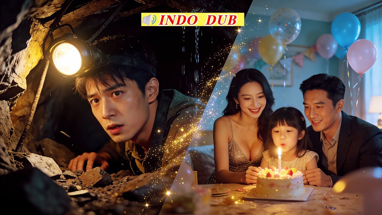 💔Hari tambang runtuh, istri dan putriku merayakan ulang tahun bersama pria idamannya.#dramapendek