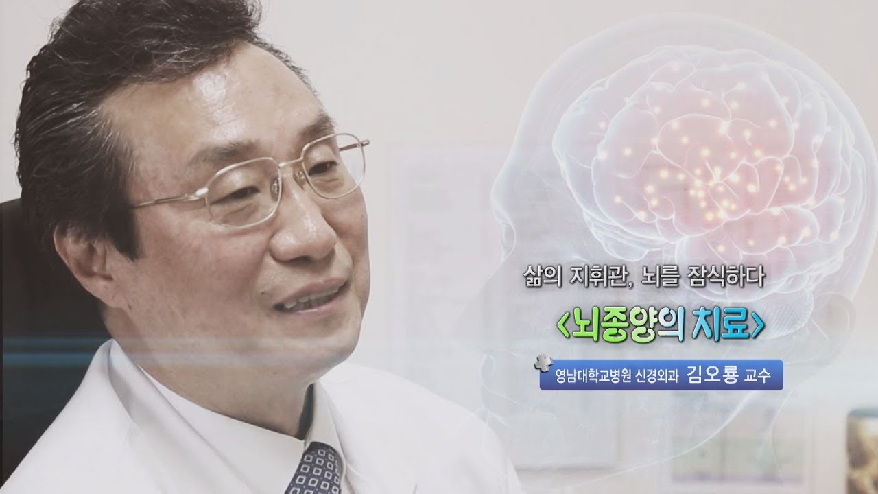 뇌종양의 치료 - 영남대학교병원 신경외과 김오룡 교수 - 1