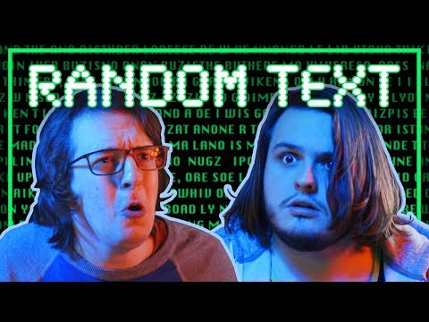 COMPLETELY RANDOM TEXT | LikeAFoxStudios