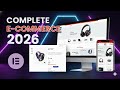 Create Complete E-commerce Website FREE with WordPress &amp; Elementor Step by Step (2026)