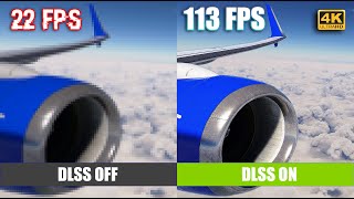 $300 RTX 4060 / DLSS and frame generation / comparison / Microsoft Flight Simulator