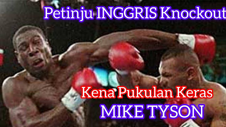 BRITISH BOXER KNOCKOUT!!!!! Got hit hard by MIKE TYSON [FULL FIGHT]