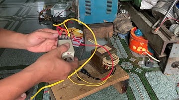 Mạch điều khiển dùng rơ le thời gian ( timer ) cho máy Hàn cell pin