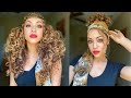 2 Cute &amp; Easy Headscarf Looks | Collab with @Lynnkatee