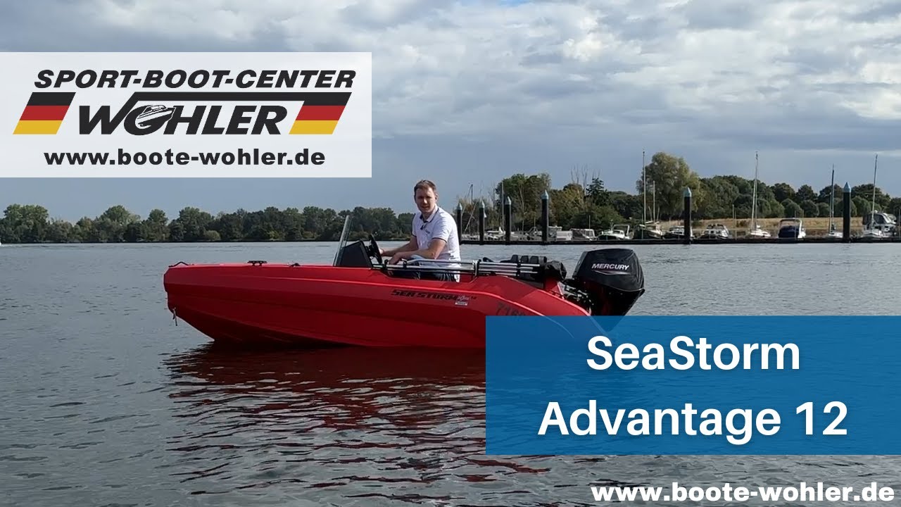 SeaStorm Advantage 12 - Mercury F30 ELPT EFI - Sport-Boot-Center Wohler