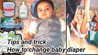 how to change baby diaper || diaper changing tips and tricks