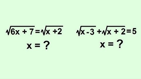 Algebra - Solving Equations with Radicals (Square Roots) (2 of 3)