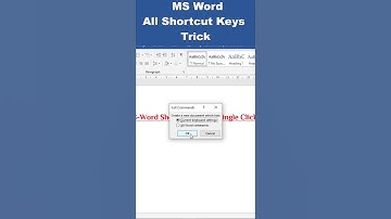 MS Word All Shortcut keys Trick #msword