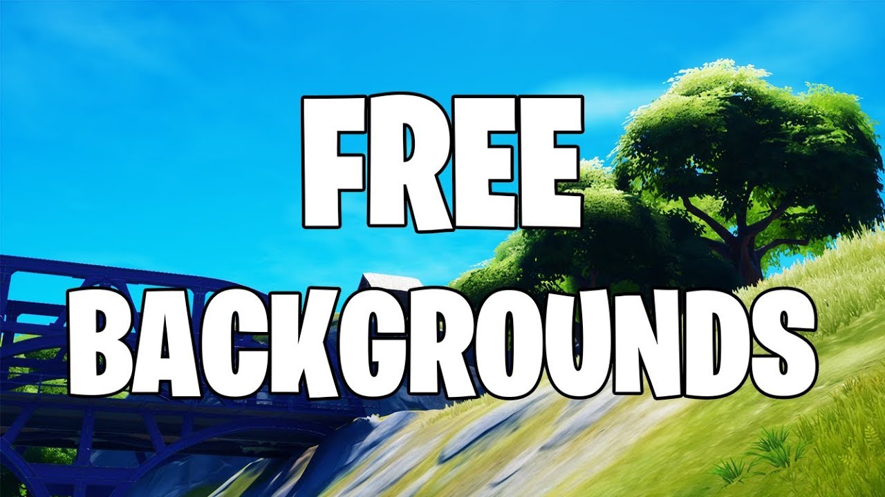 Fortnite Thumbnail Background