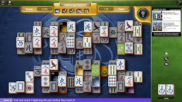 Microsoft Mahjong Daily Challenge December 16th 2021 | Lightning Tiles - Hard
