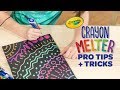 How to Melt Crayons || Crayola Crayon Melter Product Demo