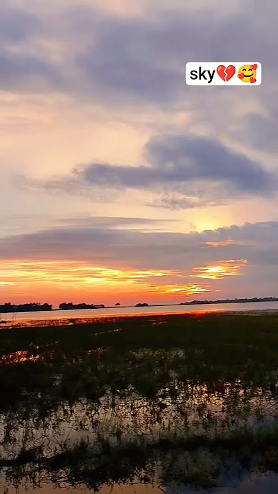 So much cute sky 💔 😱 #sky #গ্রামেরসৌন্দর্য #village #Lastafternoon