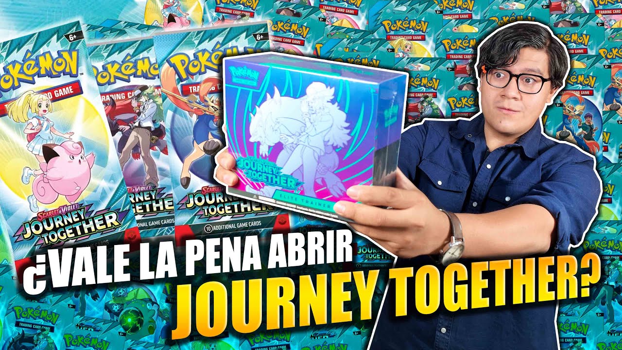 ¿VALE LA PENA ABRIR JOURNEY TOGETHER? Lo Nuevo de Pokemon TCG 😱🔥 | El Tio pixel