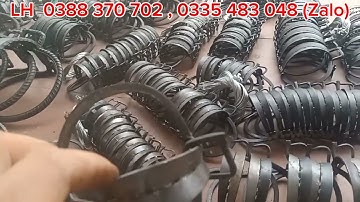 đủ các loại cạm bẫy, đánh chuột, chồn, cầy, cáo mèo, bạc má, lợn rừng, hương nai hoẵng#