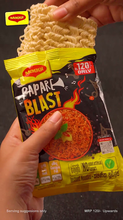 The Perfect Way To Prepare MAGGI Papare Blast.