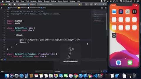 Video Player in SwiftUI - AVPlayer in SwiftUI - How To Play Videos In SwiftUI