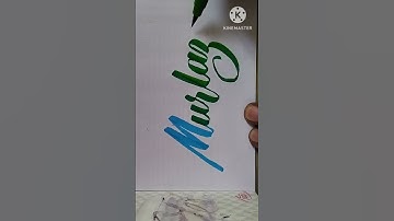 calligraphy#murtaza#shorts