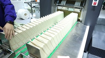 Max.Speed 2000pcs/min. High Speed Double Line Flat Bottom Paper Bag Making Machine