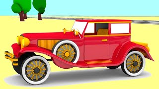 GRASS CUTTER - Tech from the Past? - Cartoon Cars 2023 - Cartoons for Kids!