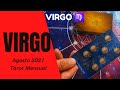 🔴 VIRGO ♍ SUELTAS UNA PESADA CARGA 😲RECIBES DINERO 💵CAMBIOS LABORALES ➡ AGOSTO 21