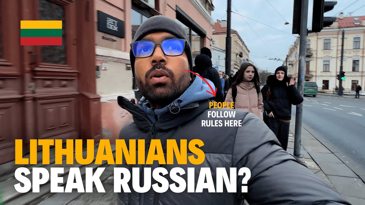 Lithuanians Speak Russian? 🇱🇹 | Vlog 288 | Lithuania Vlog Hindi