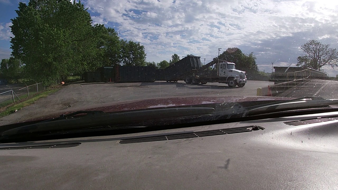 Dump Visit Dumpster Loaded On Truck In Lebanon TN 05 15 20 YouTube