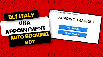 BLS italy visa appointment Bot | Auto Booking and  Auto Captcha Solving | Python Auto Booking Bot