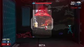 Splitgate 33 KILLS (20 Killstreak - Team Swat)/Beginner /PS4 Pro