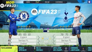 FIFA 16 MOD FIFA 23 Original Android Grafik HD New Features Career Mode & Tournament Last Update 23