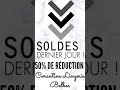 Dernier jour de Solde Corantine Lingerie Bolbec