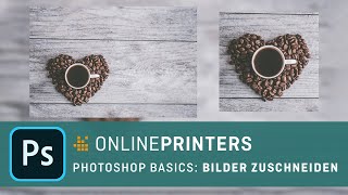 In Photoshop Bilder Zuschneiden Basics Tutorial Youtube