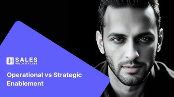 Strategic vs Operational Enablement - Interview with @EnablementEvolved